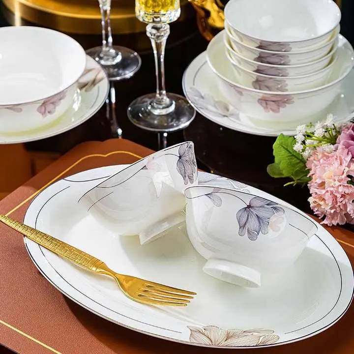 أدوات مائدة خزف عظمي bone china tableware