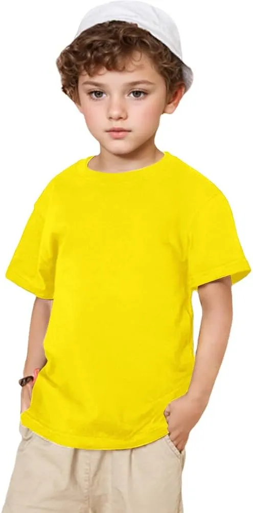 3-Pack Kids/Boys/Youth Mesh Athletic Quick Dry Shirts Youth Activewear Moisture Wicking Short Sleeve T-ShirtsAge 4-15Years