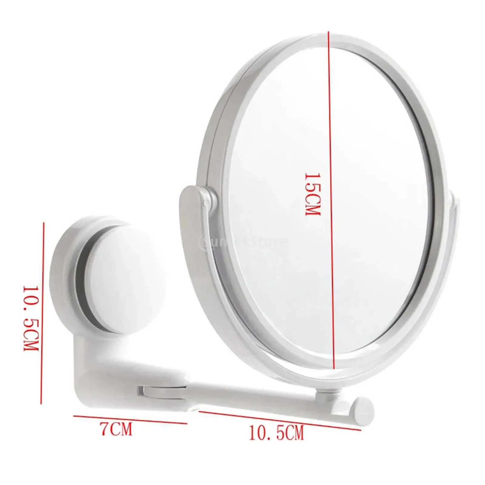 360 Adjustable Drill-Free Makeup Mirror