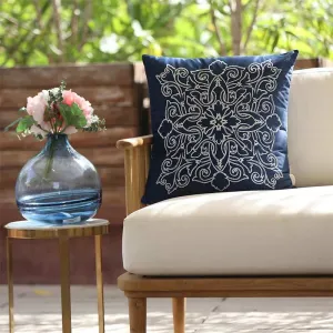 Aarya Velvet Cushion Cover | 18 x 18 Inches