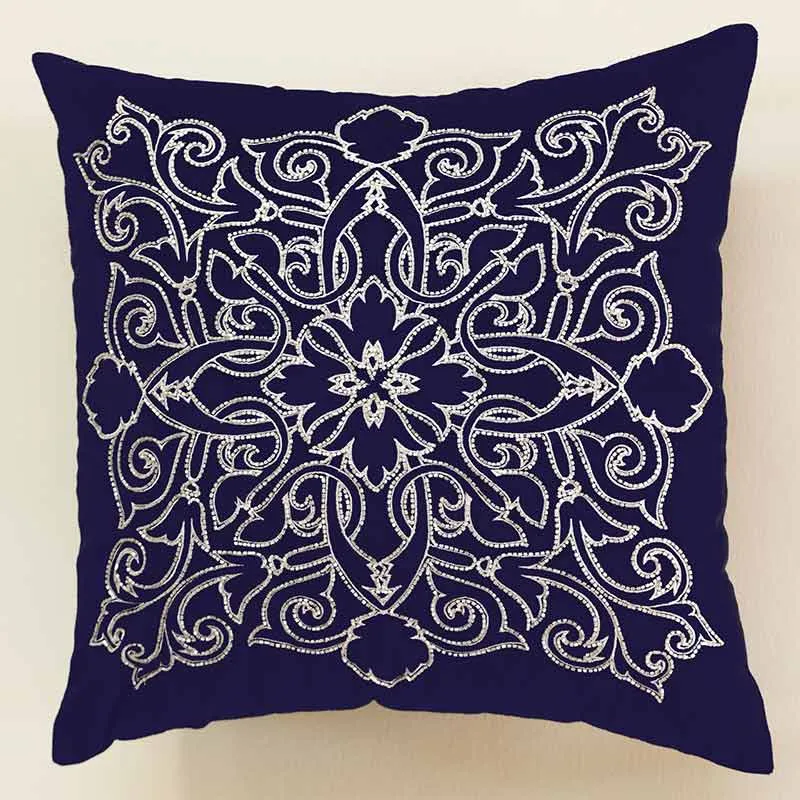 Aarya Velvet Cushion Cover | 18 x 18 Inches