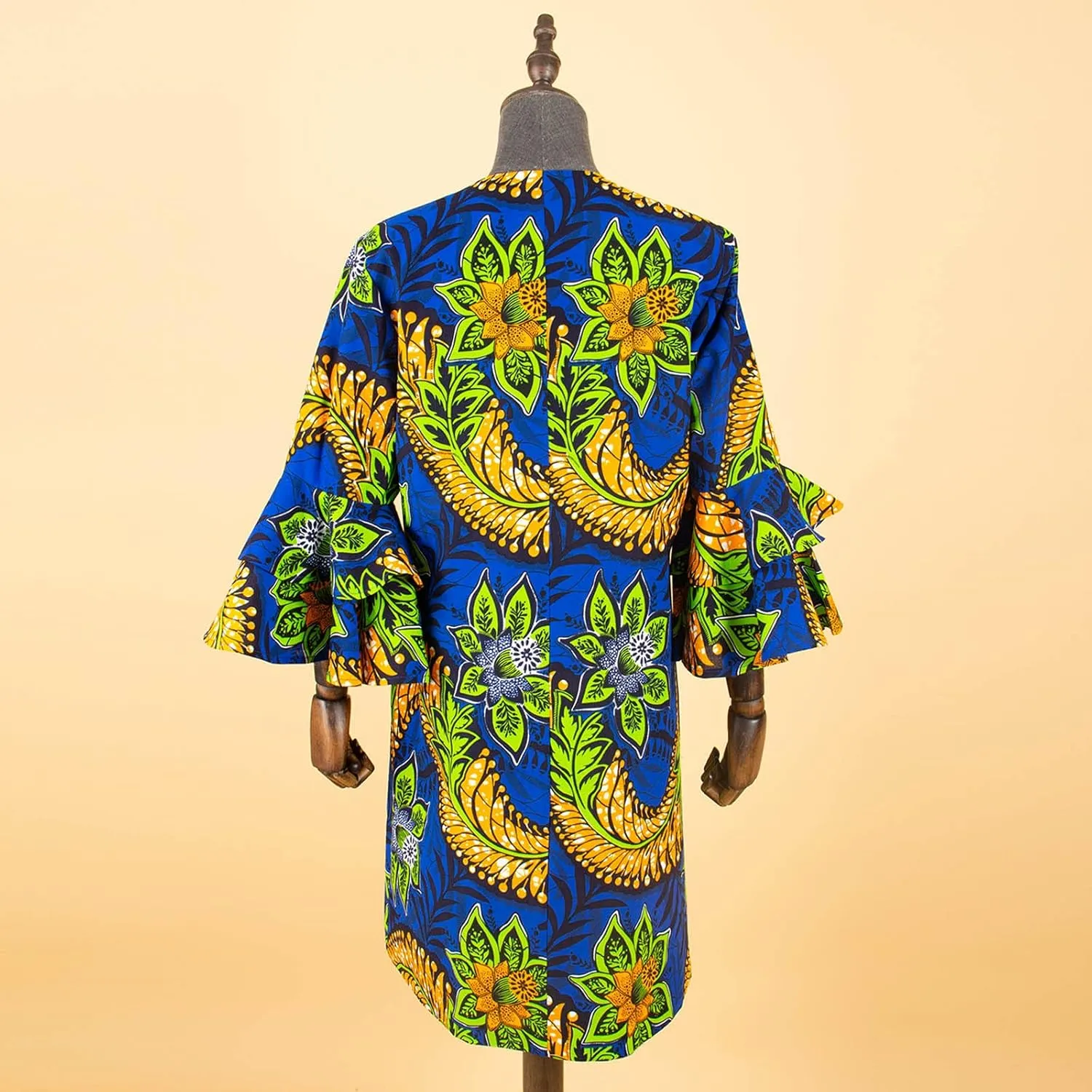 African Women Coat Ankara Print Long Jacket Tops Wax Dashiki Clothes