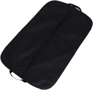 Angoily Garment Bag for Travel and Storage, 39. 4 Long Breathable Suit Garment Dress Shirts Coat Cover Bag with Carry Handle, Black