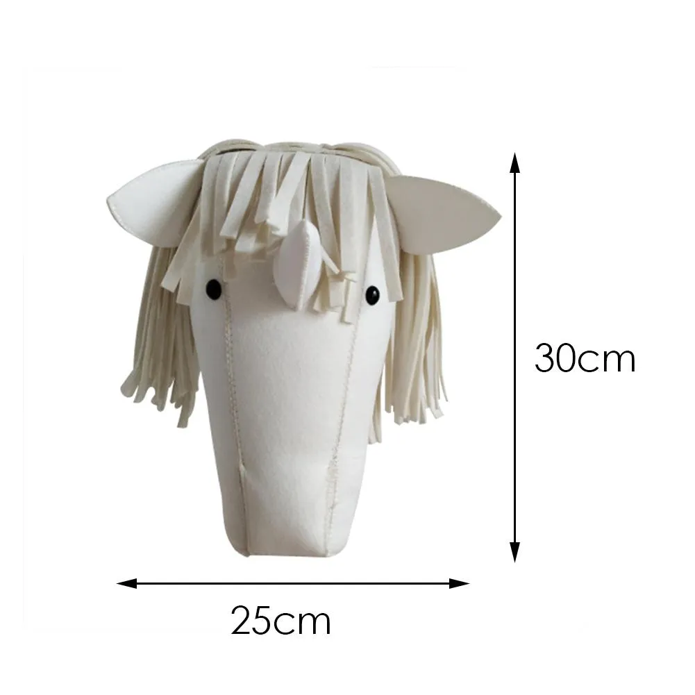 Animals Felt Wall Mounted Animal Head