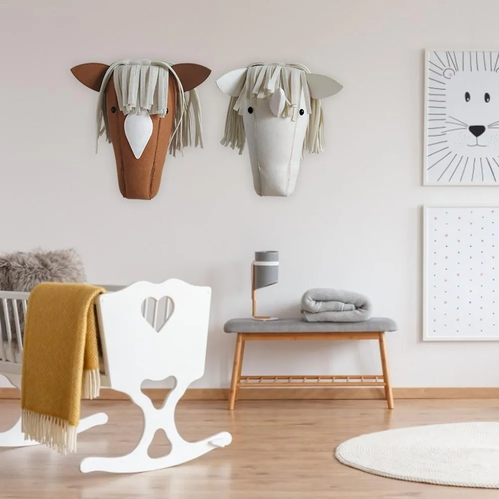 Animals Felt Wall Mounted Animal Head