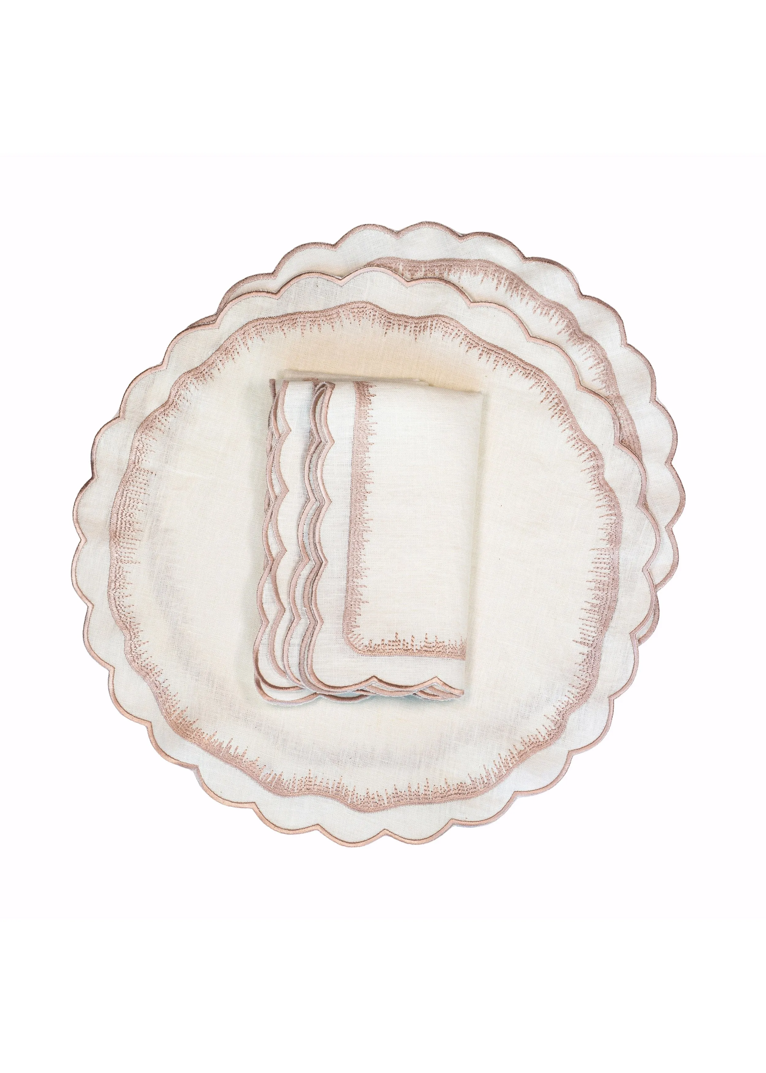 ANNA MASON X MAISON MARGAUX 'FLORENCE' PLACEMAT & NAPKIN SET