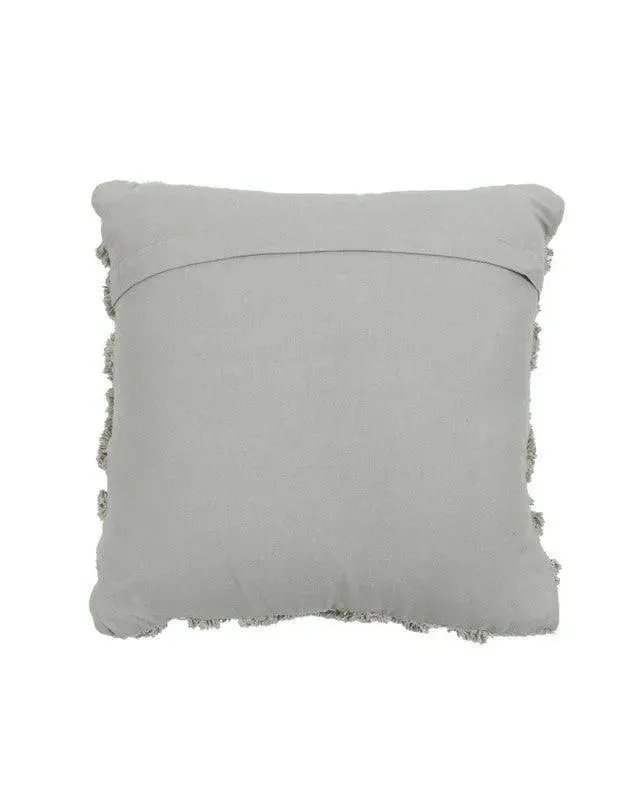 Arc Pattern Tufted Cotton Cushion Covers | Set of 2 | 16 x 16 inches
