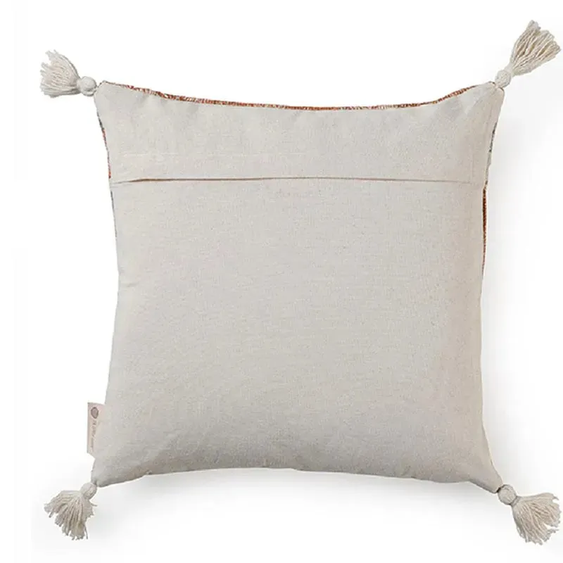 Archaic Cotton Cushion Cover | 16 x 16 inches
