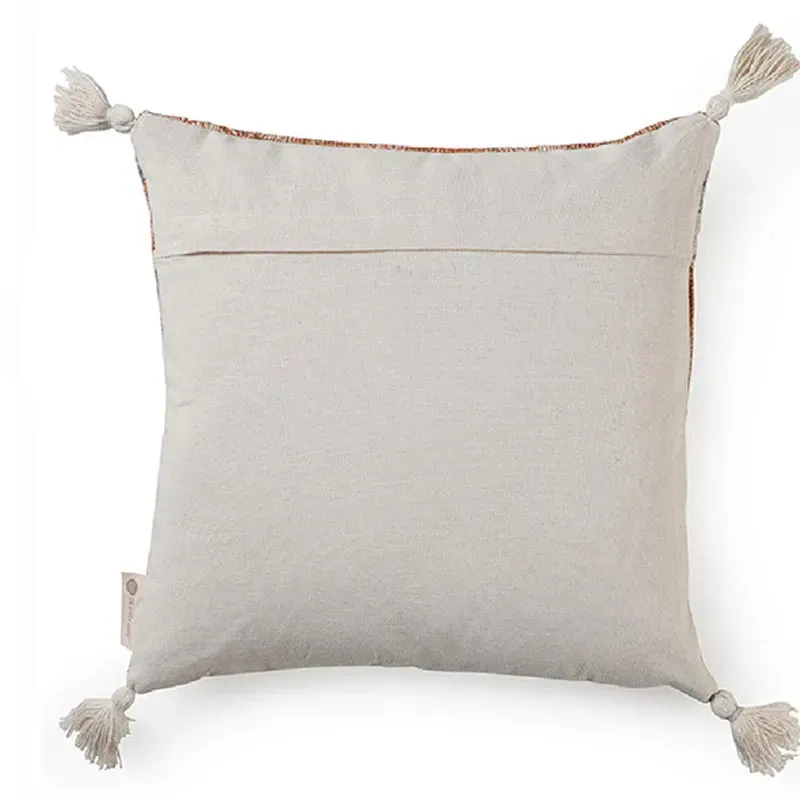 Archaic Cotton Cushion Cover | 16 x 16 inches