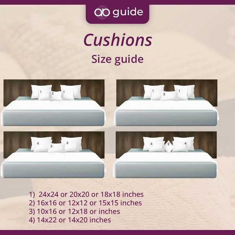 Arlo Printed Cotton Cushion Covers | Set Of 2 | 12 x 12 Inches