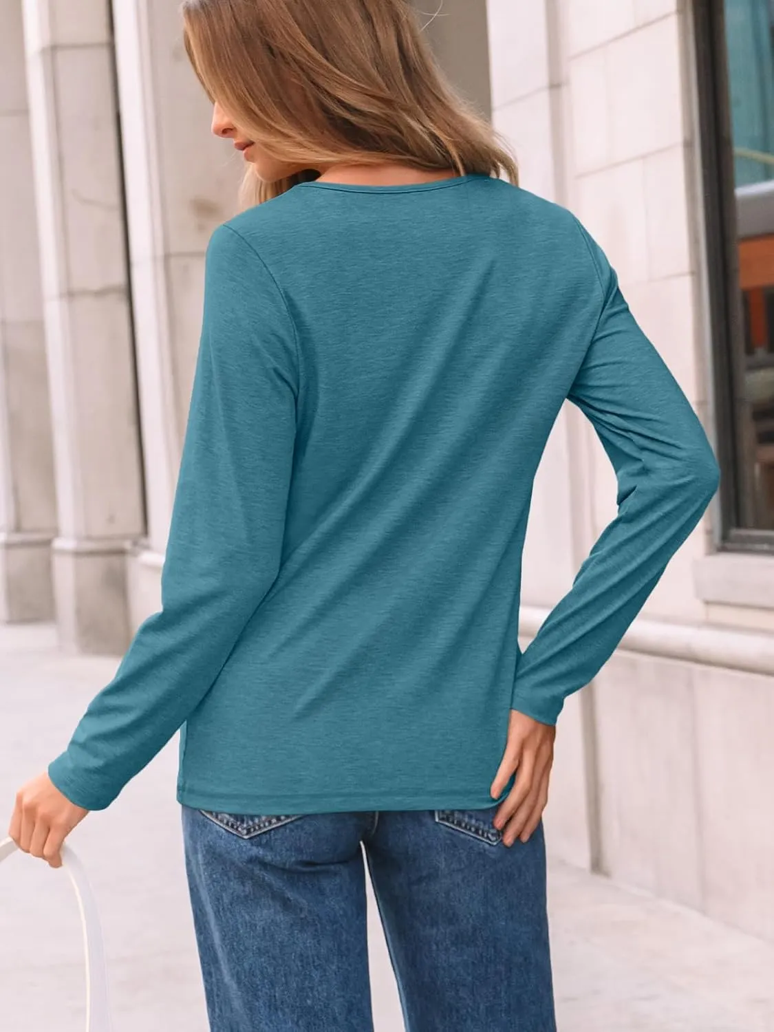 AUTOMET Long Sleeve Shirts for Women Pleated Dressy Casual Business Blouses Trendy Fashion Tunic Basic Tops