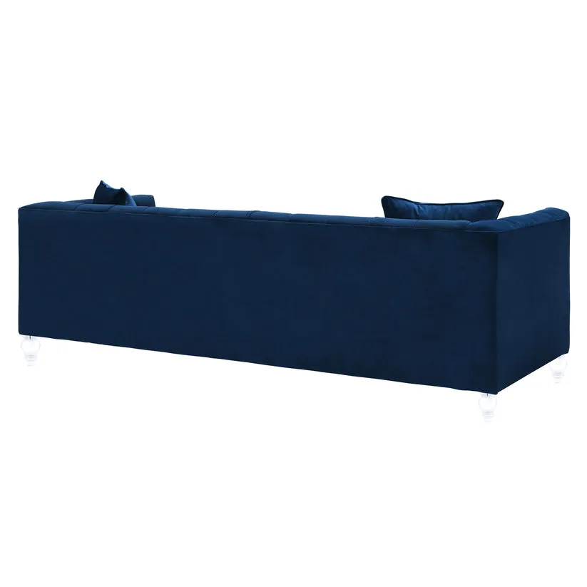 Bea Velvet Tufted Sofa by Couch.com