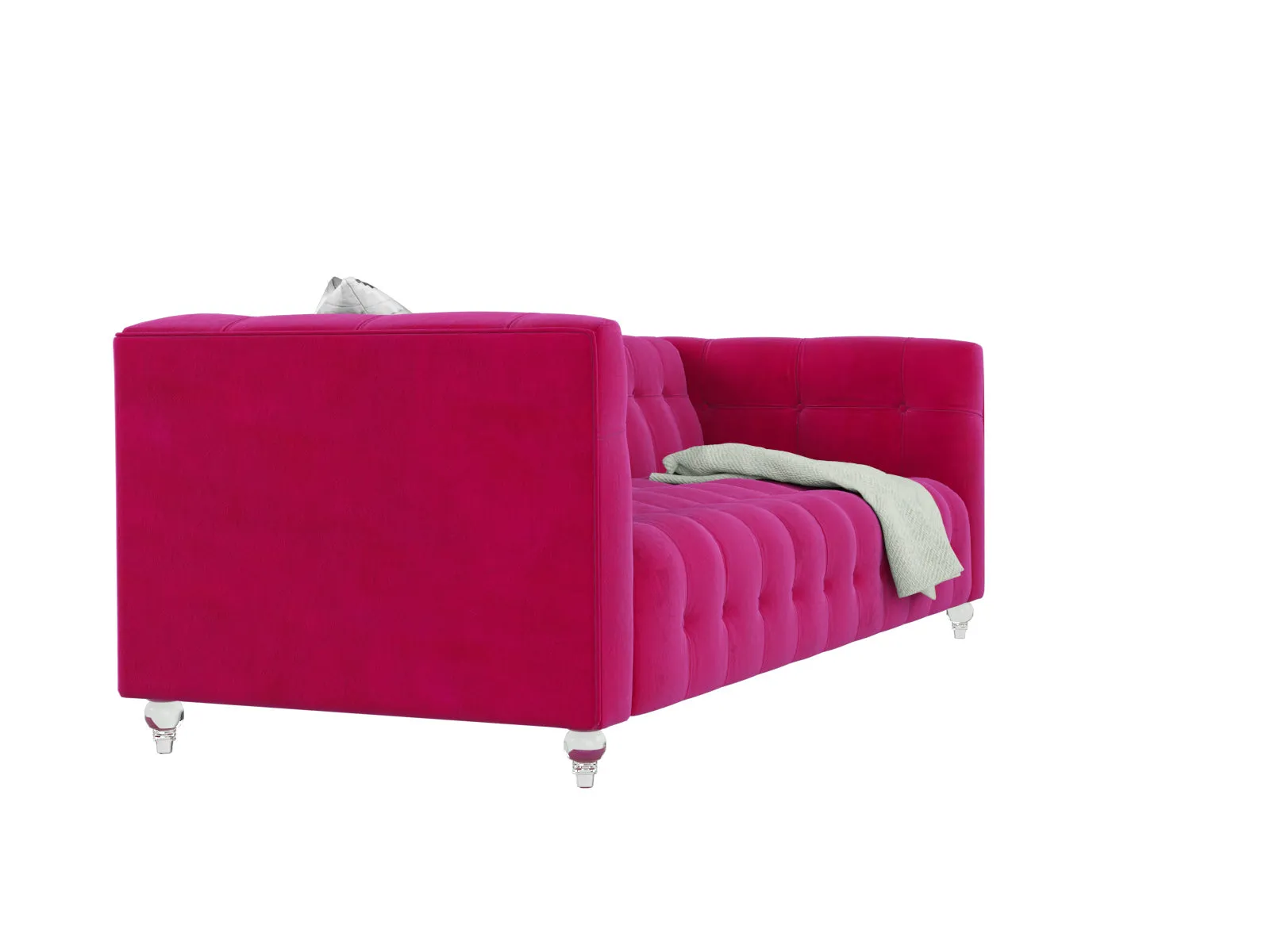 Bea Velvet Tufted Sofa by Couch.com