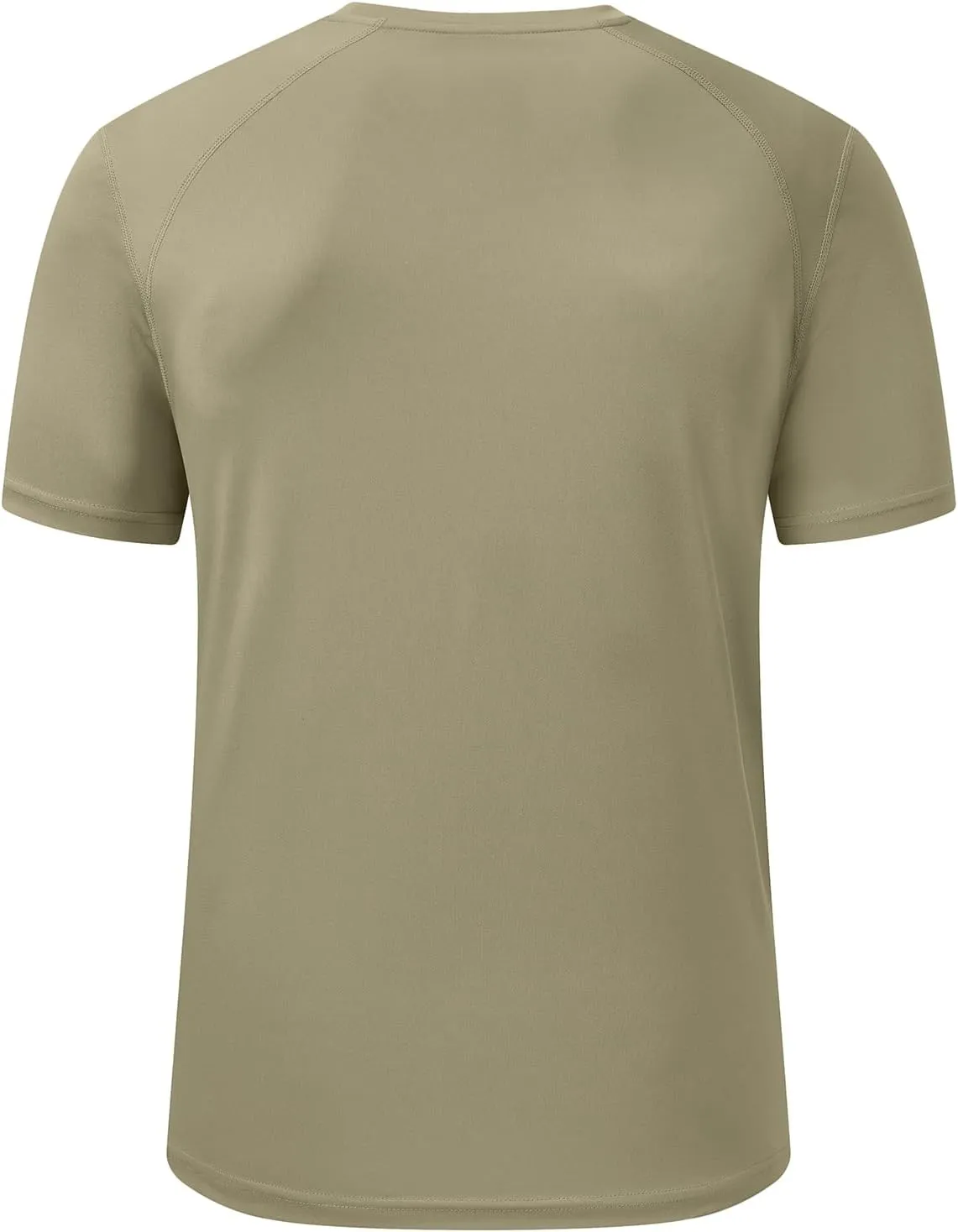 BGOWATU Men's UPF 50  Short Sleeve Swim Shirts Quick Dry Sun Protection Rash Guard Fishing Athletic T-Shirt