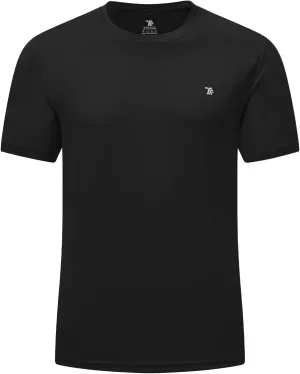 BGOWATU Men's UPF 50  Short Sleeve Swim Shirts Quick Dry Sun Protection Rash Guard Fishing Athletic T-Shirt