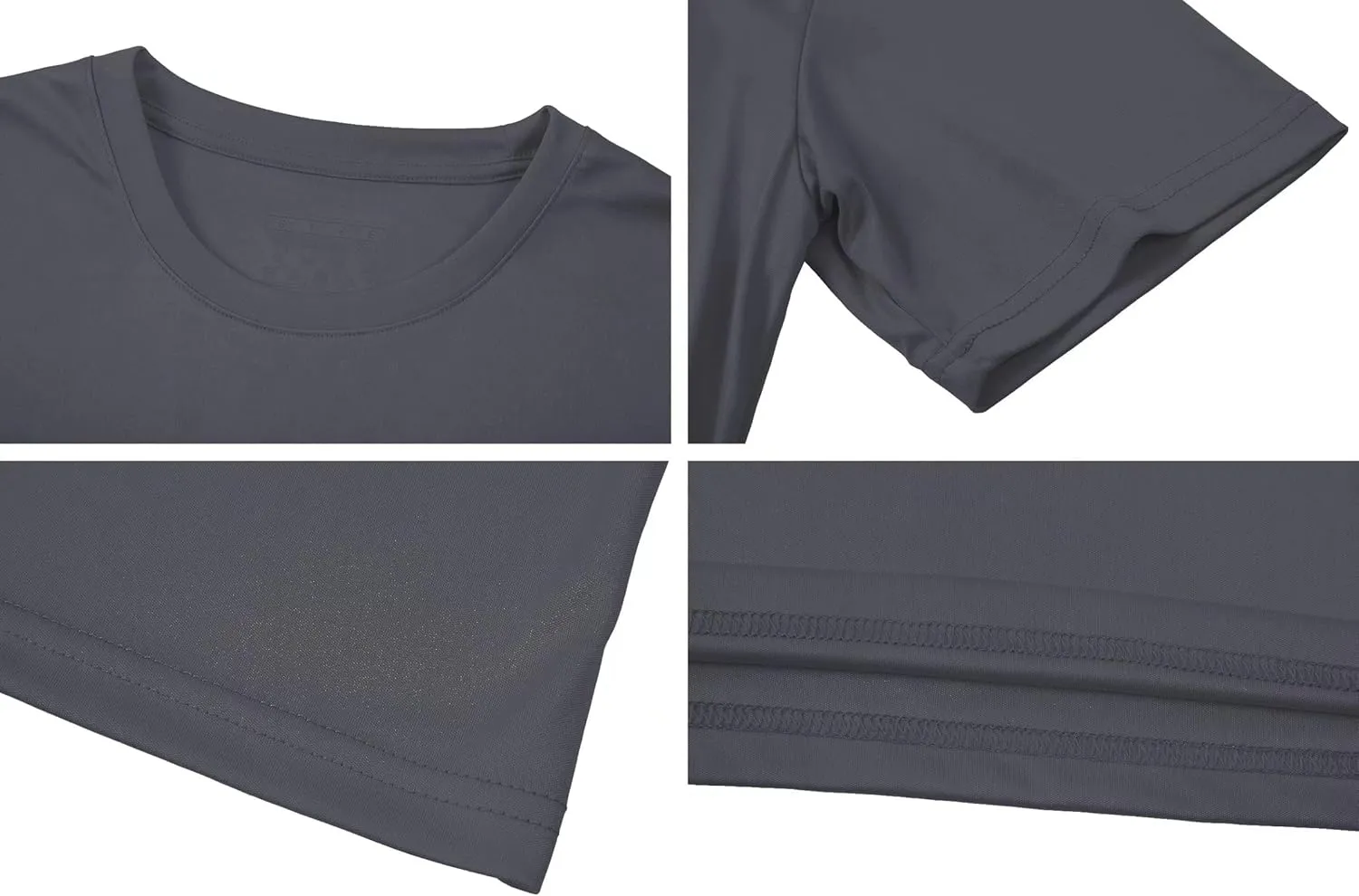 BIYLACLESEN Men's Sun Protection Short Sleeve T-Shirt UPF 50  Breathable Quick-Dry Performance Shirts Athletic Runing Top