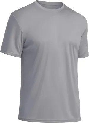 BIYLACLESEN Men's Sun Protection Short Sleeve T-Shirt UPF 50  Breathable Quick-Dry Performance Shirts Athletic Runing Top