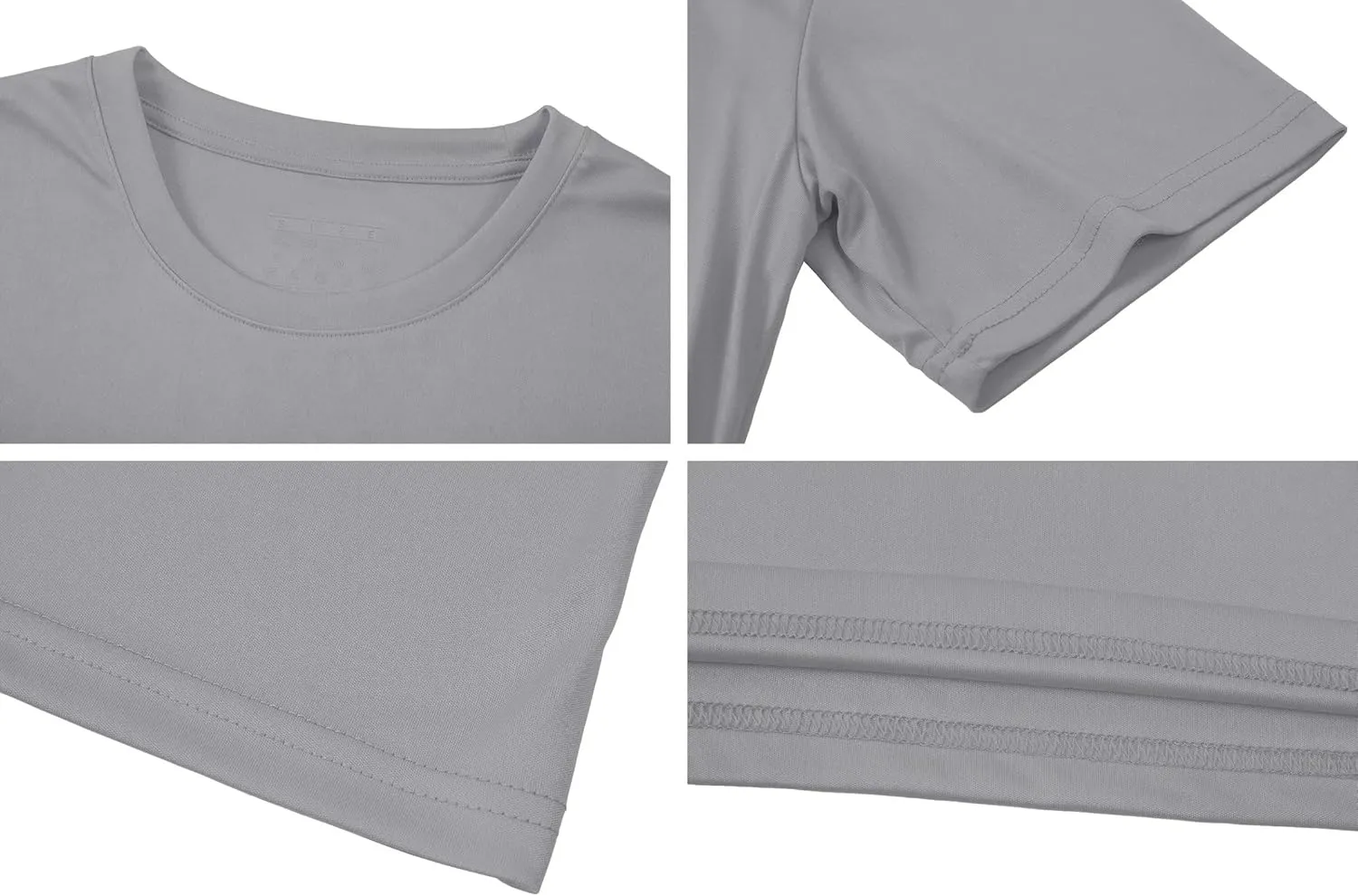 BIYLACLESEN Men's Sun Protection Short Sleeve T-Shirt UPF 50  Breathable Quick-Dry Performance Shirts Athletic Runing Top