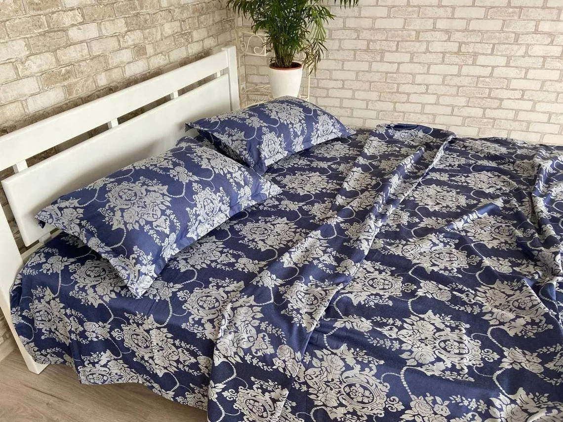 Blue Bedding Set