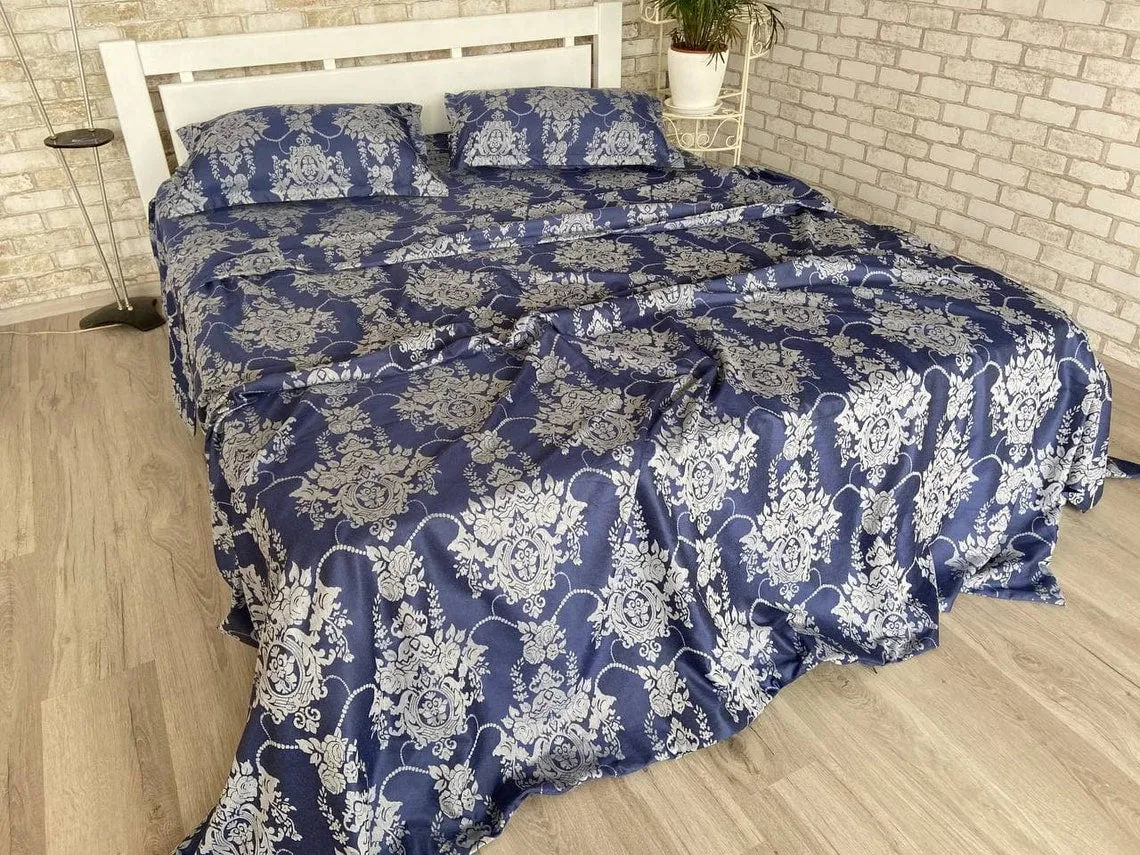 Blue Bedding Set