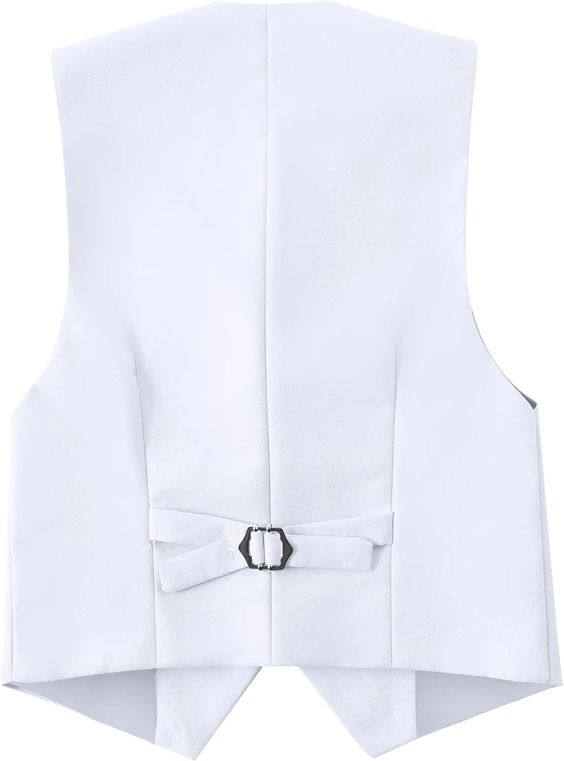 Boys Formal Suit Vest Set Slim Fit Wedding Prom Suit Vest V-Neck Tuxedo Vest Toddler Dressy Vests