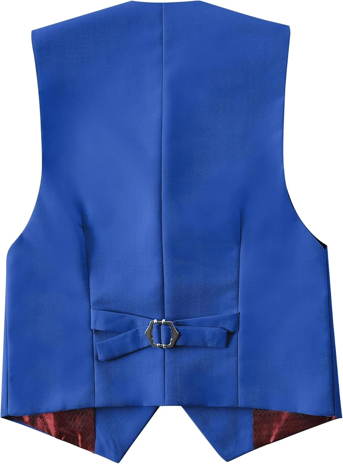Boys Formal Suit Vest Set Slim Fit Wedding Prom Suit Vest V-Neck Tuxedo Vest Toddler Dressy Vests