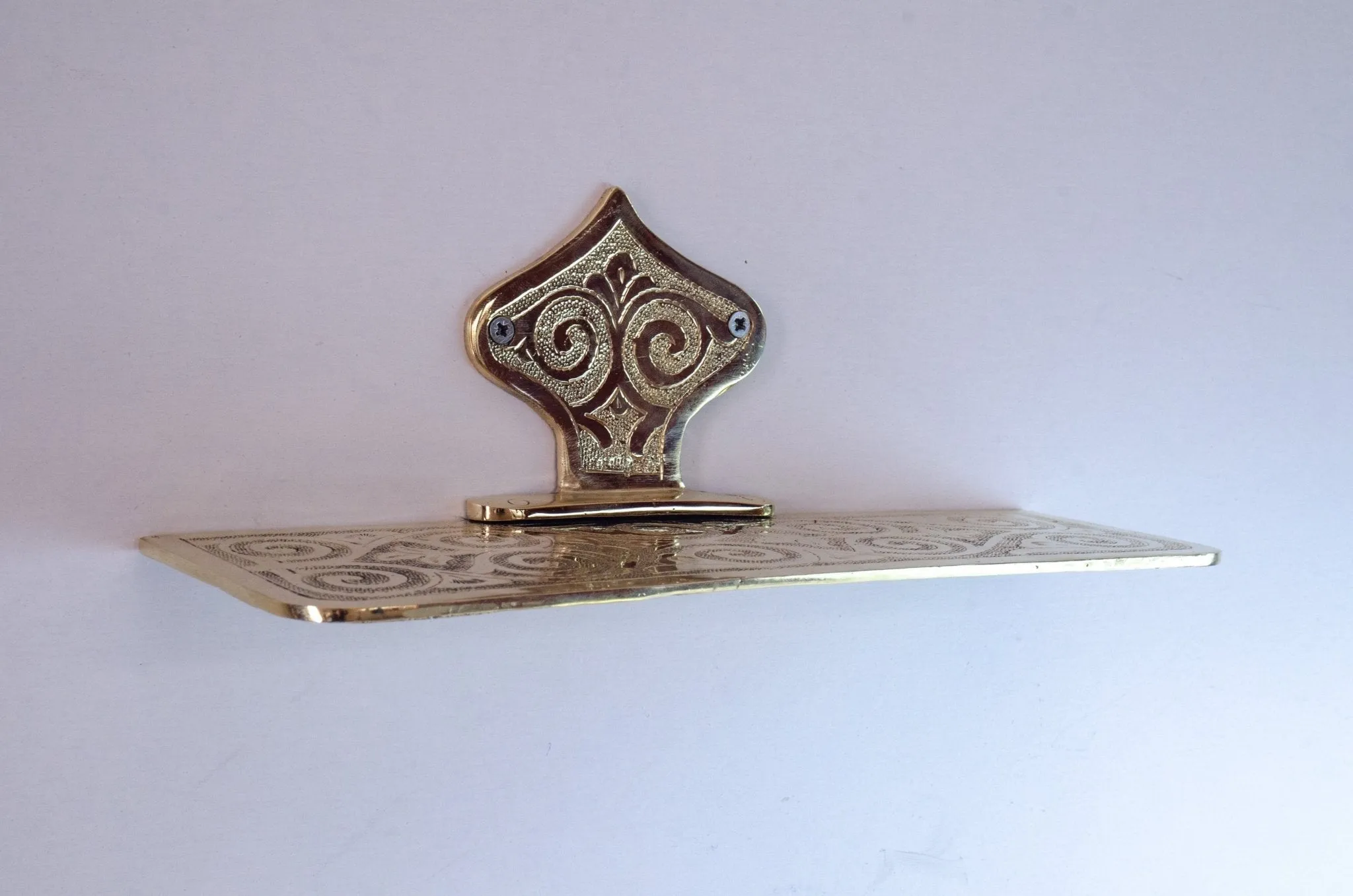 Brass Bathroom Shelf - Wall Mounted Shelves