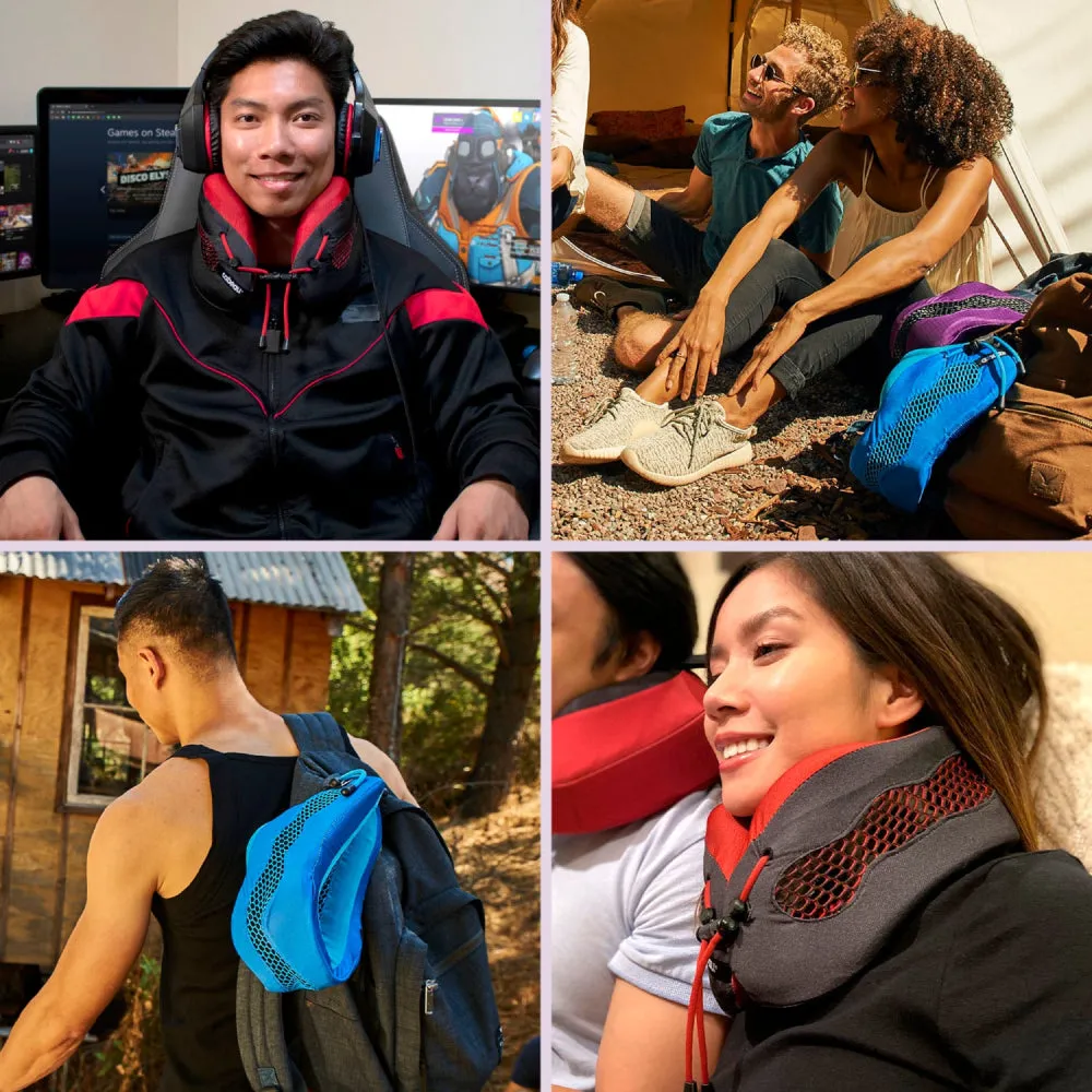 CABEAU Evolution Cool 2.0 Travel Pillow - Red