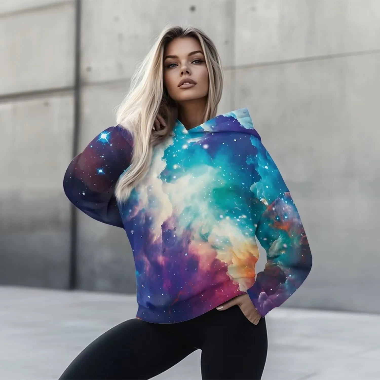 Casual Women Hoodies Oversized Sweatshirt Long Sleeve Hoodie Pullover Tops