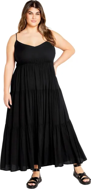 City Chic Women's Apparel Oasis Maxi Dress