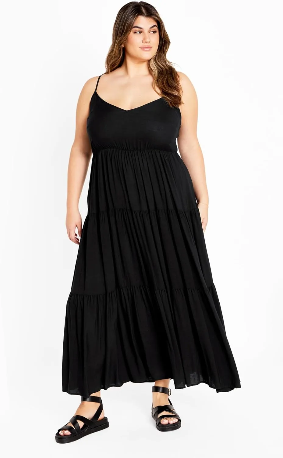 City Chic Women's Apparel Oasis Maxi Dress