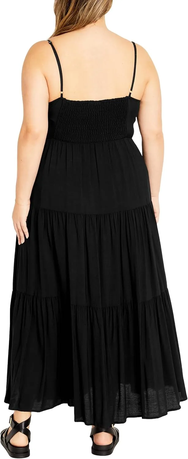 City Chic Women's Apparel Oasis Maxi Dress