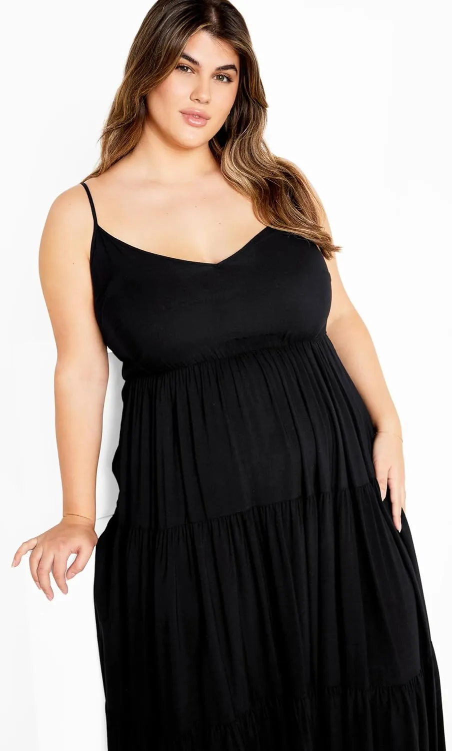 City Chic Women's Apparel Oasis Maxi Dress