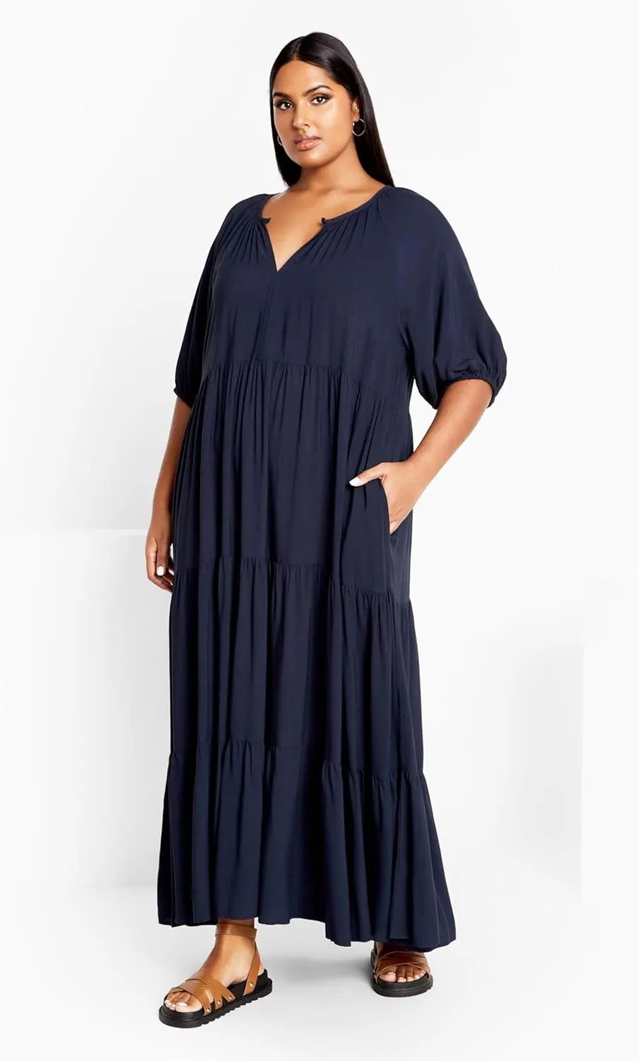 City Chic Women's Brynn Maxi Dress