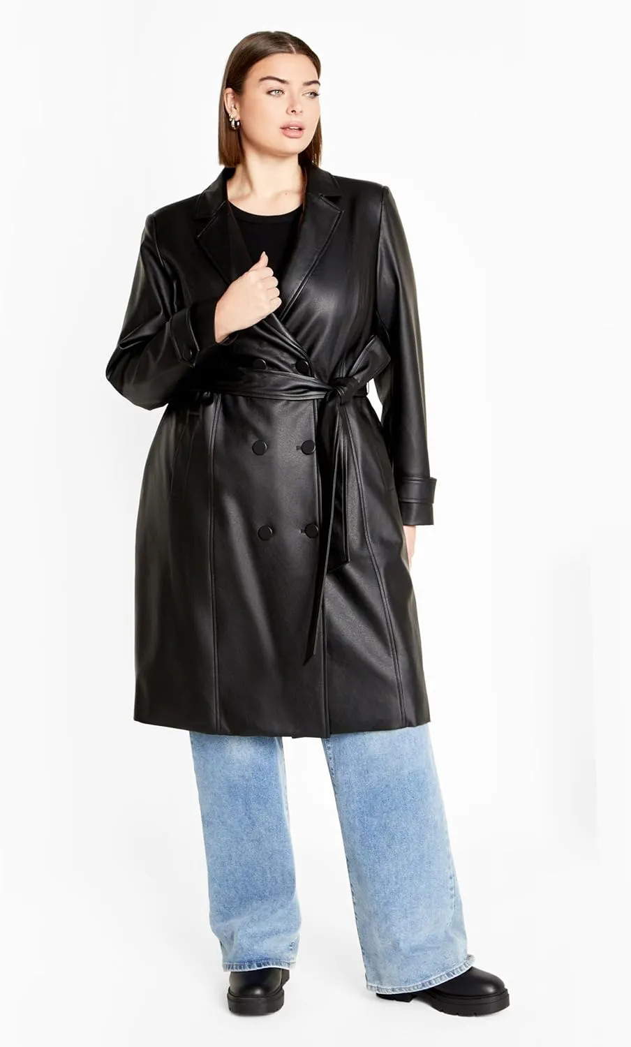City Chic Women's Plus Size Coat - Phylis Trench