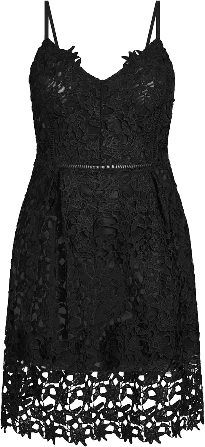 City Chic Women's Plus Size Dress - So Fancy