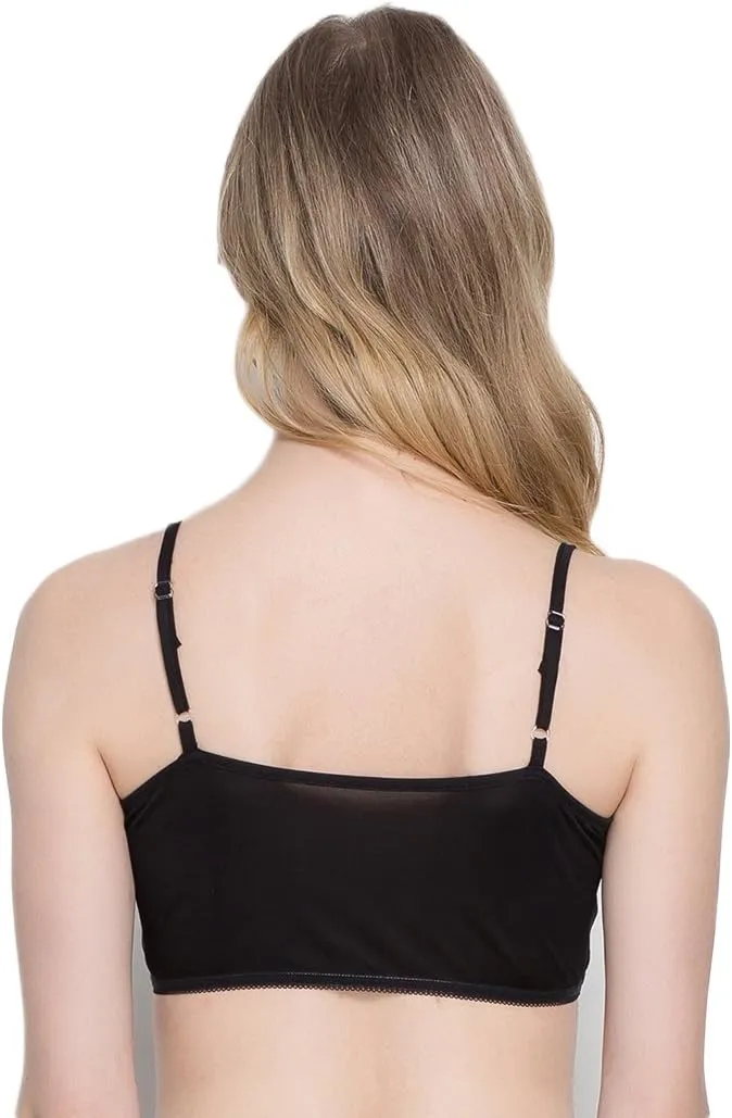 CLC Women's Mulberry Silk Half Camisole Non-Padded Tops