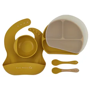 CLEARANCE SALE Silicone Dinnerware set (Mustard)