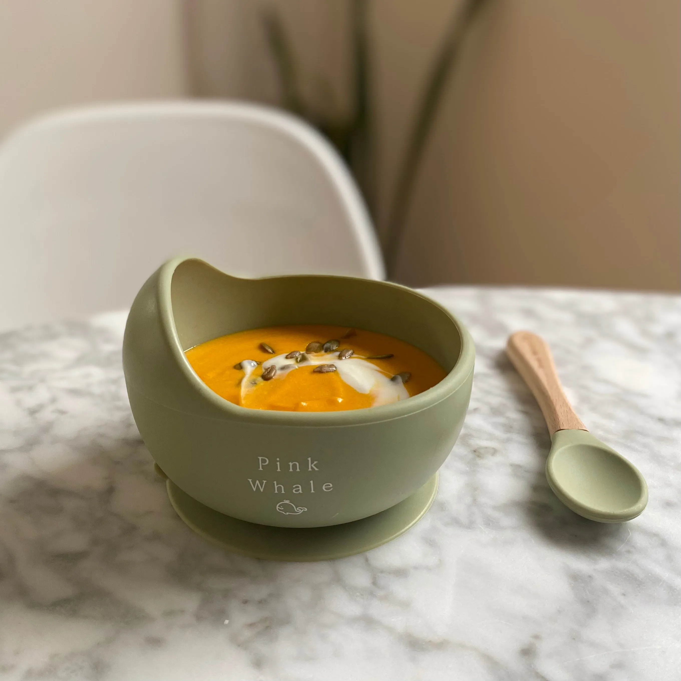 CLEARANCE SALE Silicone Dinnerware set (Mustard)