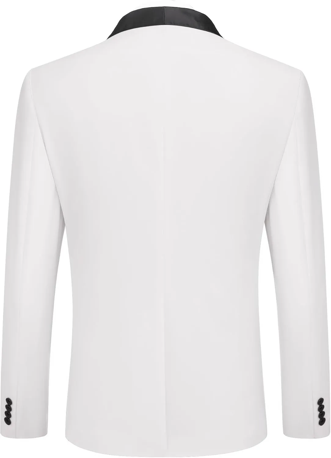 COOFANDY Mens Tuxedo Jacket Wedding Suit Jacket Slim Fit Blazer Jacket for Dinner, Prom, Party
