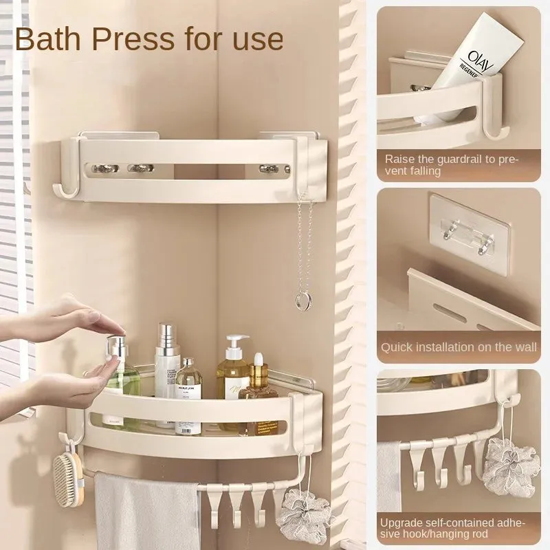 Corner Shelves For The Shower Aluminum Alloy Wall Corner Shelf