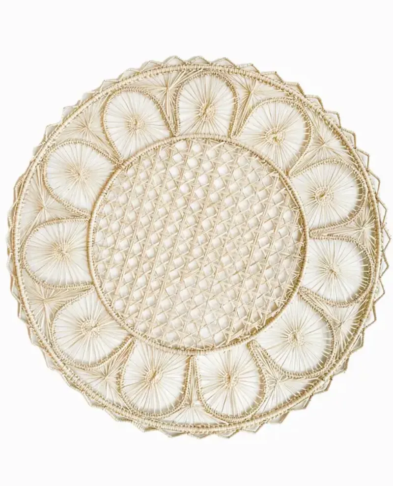 Coro Cora Nube Natural Raffia Placemat