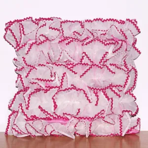 Crazy Cakes Ruffles Cushion Cover
