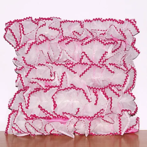 Crazy Cakes Ruffles Cushion Cover