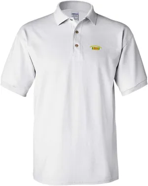 Custom Polo Shirts for Men Vietnam Veteran Flag Military Embroidery Cotton