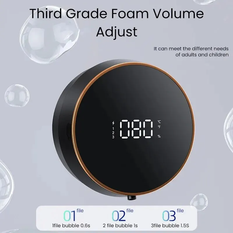 Electric Touchless Foam Soap Dispenser with Led Display