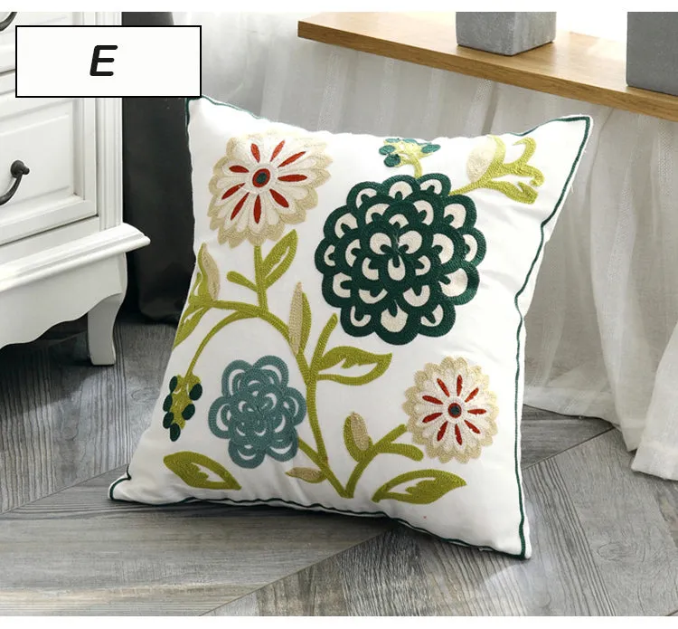 Ethnic Home Decoration Embroidered Cushion Cover