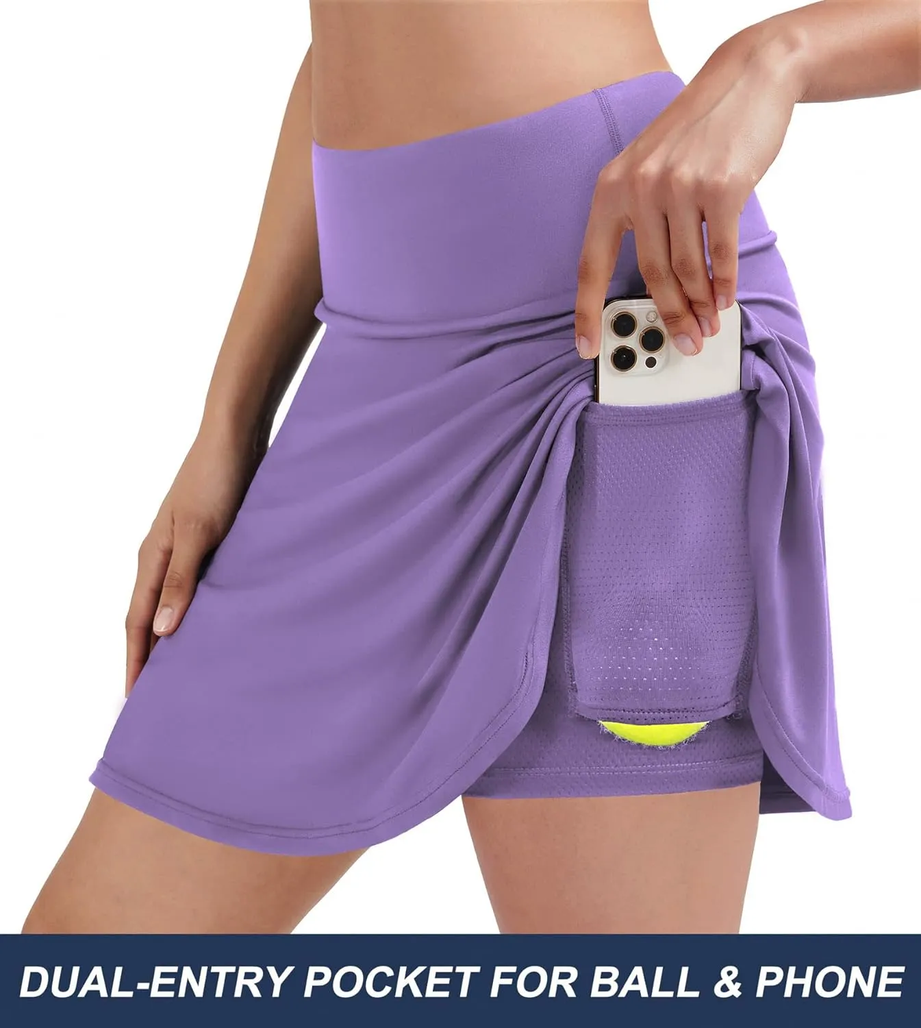Ewedoos Tennis Skirt Womens Skorts with Pockets Shorts Tennis Skirts for Women Athletic Golf Running Pickleball