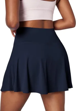 Ewedoos Tennis Skirt Womens Skorts with Pockets Shorts Tennis Skirts for Women Athletic Golf Running Pickleball