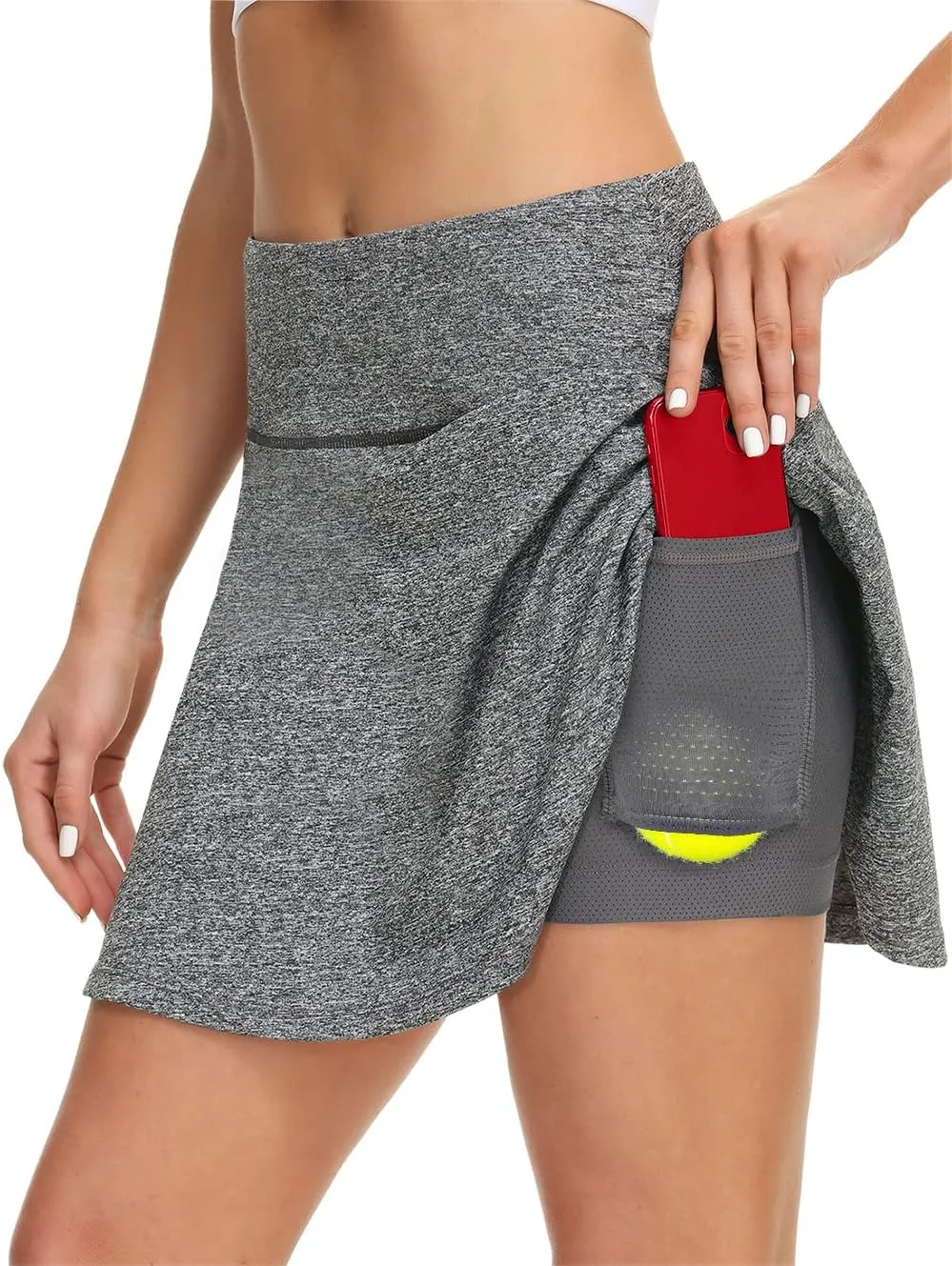 Ewedoos Tennis Skirt Womens Skorts with Pockets Shorts Tennis Skirts for Women Athletic Golf Running Pickleball
